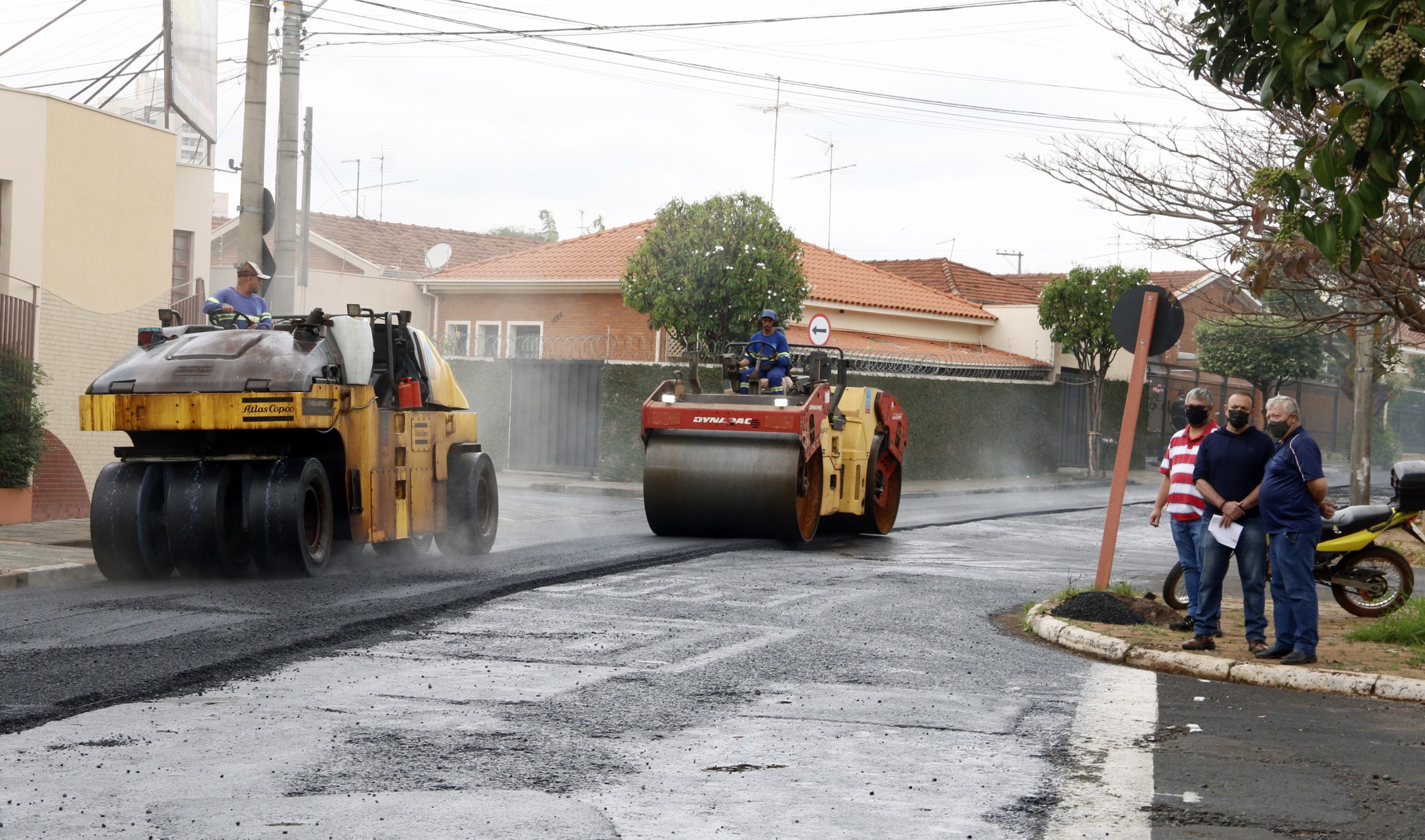 Obras De Recapeamento Asf Ltico S O Acompanhadas Pelo Prefeito Edinho